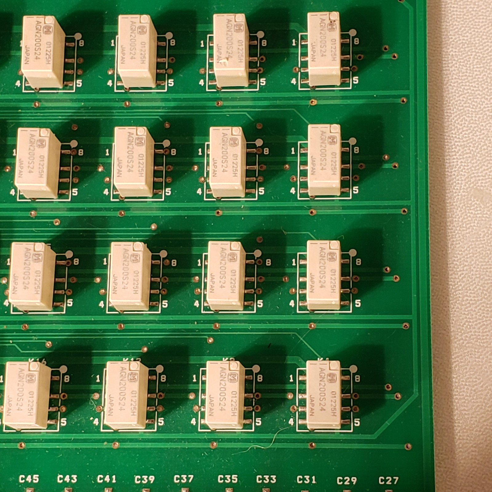Telecor IOP-4 Rev 0.2 4 Wire File E-37 Plug In Module Control Board