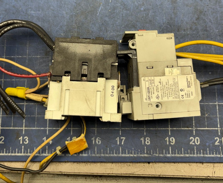 SPRECHER+SCHUH CA3-9-10 CONTACTOR 110/120V COIL W/CEP7-EEEB SER C*SEE PICTURES*