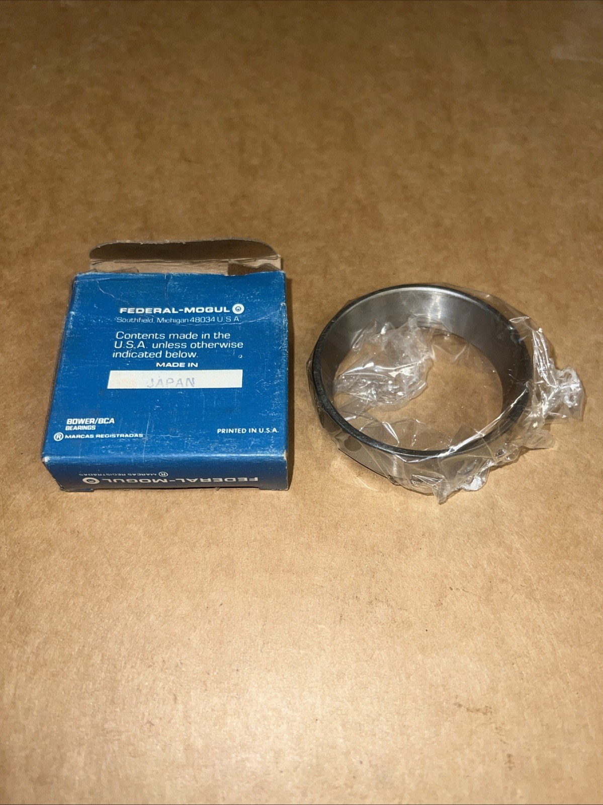 Bower 15245 TAPERED ROLLER BEARING RACE CUP 62-87 Chevy, Mopar, Etc See Desc