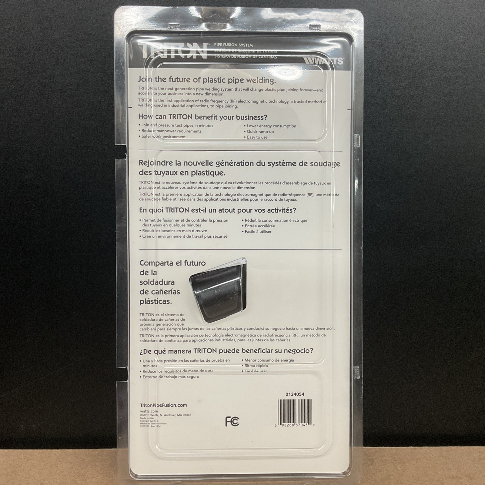 Triton Pipe Fusion System 2 Inch IPS Fuser TRFWP1-32-IPS