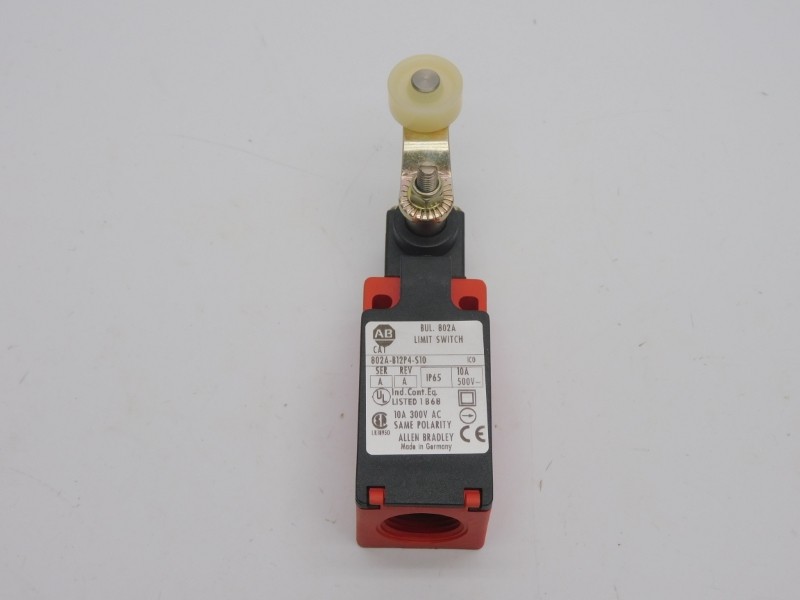 ALLEN BRADLEY 802A-B12P4-S10 SER. A REV. A 500V 10A (BK/YL) NSMP