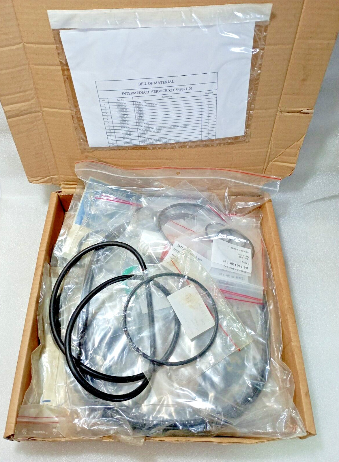 ALFA LAVAL LOPX 705 INTERMEDIATE SERVICE KIT/2000 HOU 549321-01 REF;S/10793/16