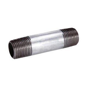 B&K 563-015 1/2″ NPT Pipe Nipple Carbon Steel Galvanized SCH 40/STD