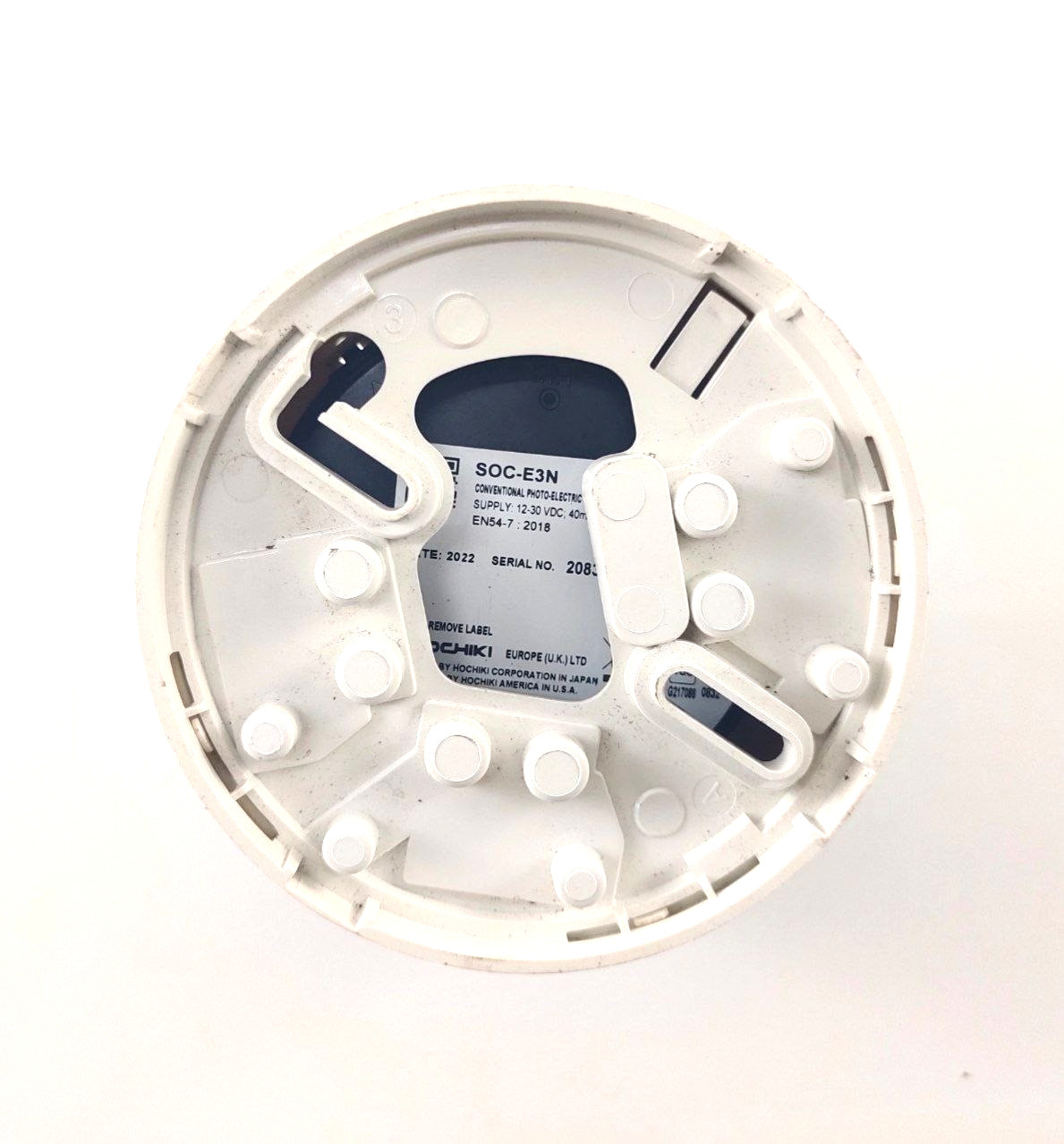 Hochiki SOC-E3N Conventional Photo Electric Smoke Detector (PACK OF 4 PCS)