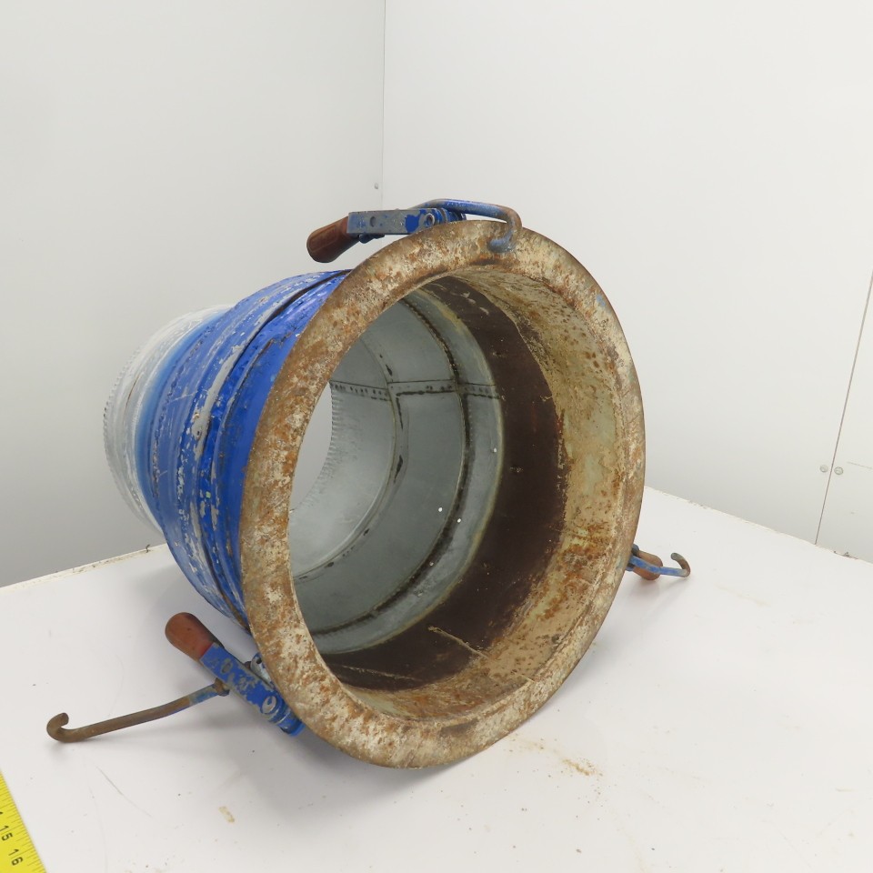 12″ x 13-1/2″ Duct Coupling Assembly W/ Destaco Toggle Clamps 18-1/2″ OAL