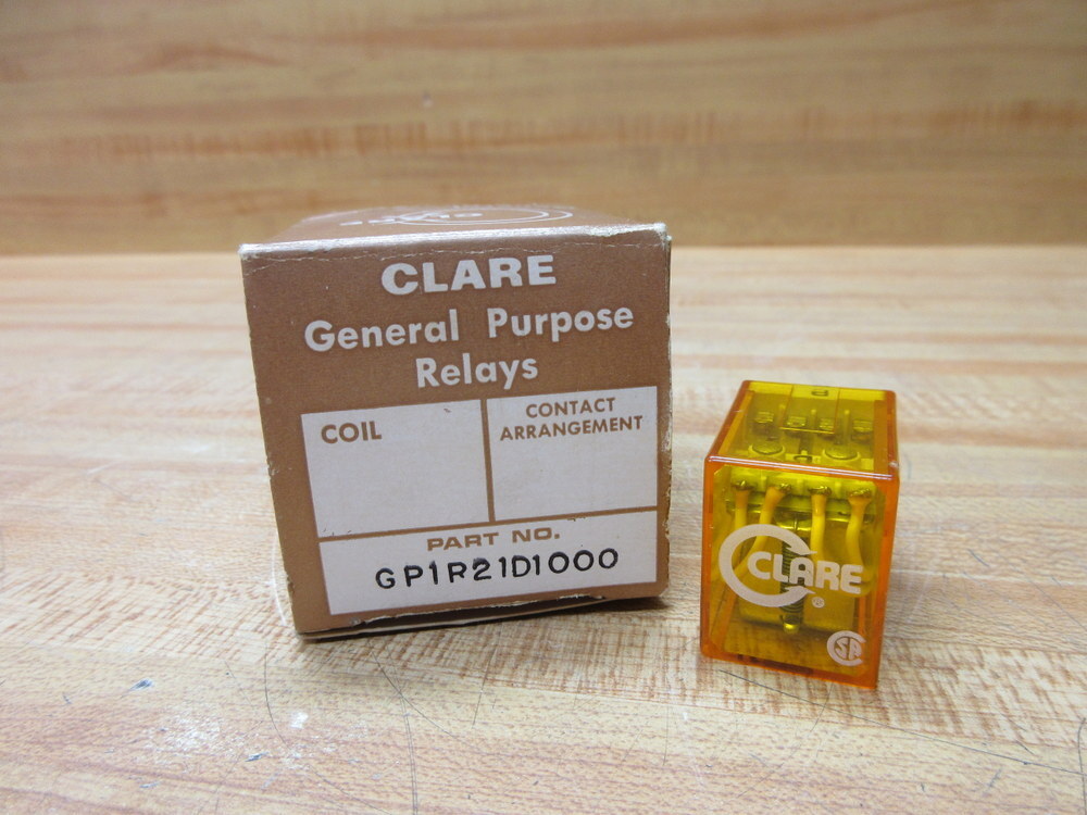 C.P. Clare & GP1R21D1000 Relay