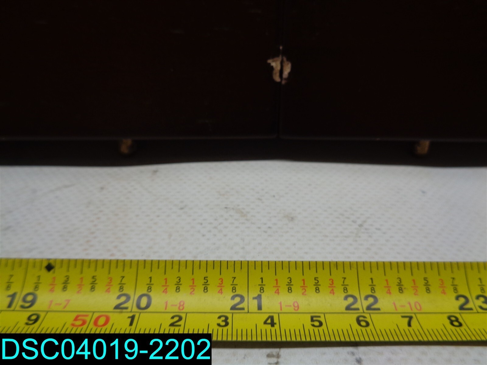 15-3/4″ X 14″ X 2″ TABLE LEAF INSERT HAS CHIPS AND SOME SCRATCHES