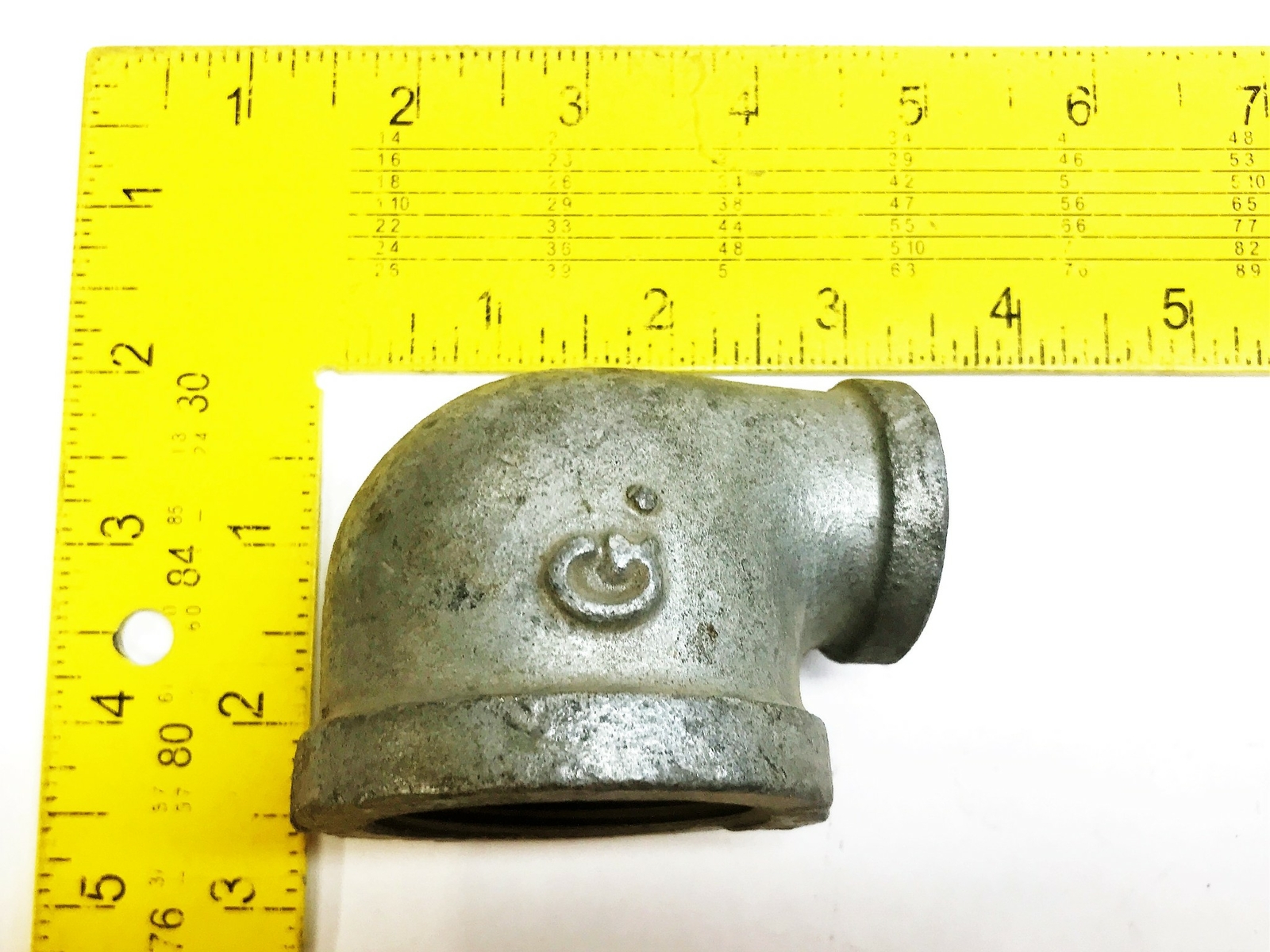 Unbranded 1-1/2″ Female x 3/4″ Female 90 Degree Reducing Elbow [Lot of 2] NOS