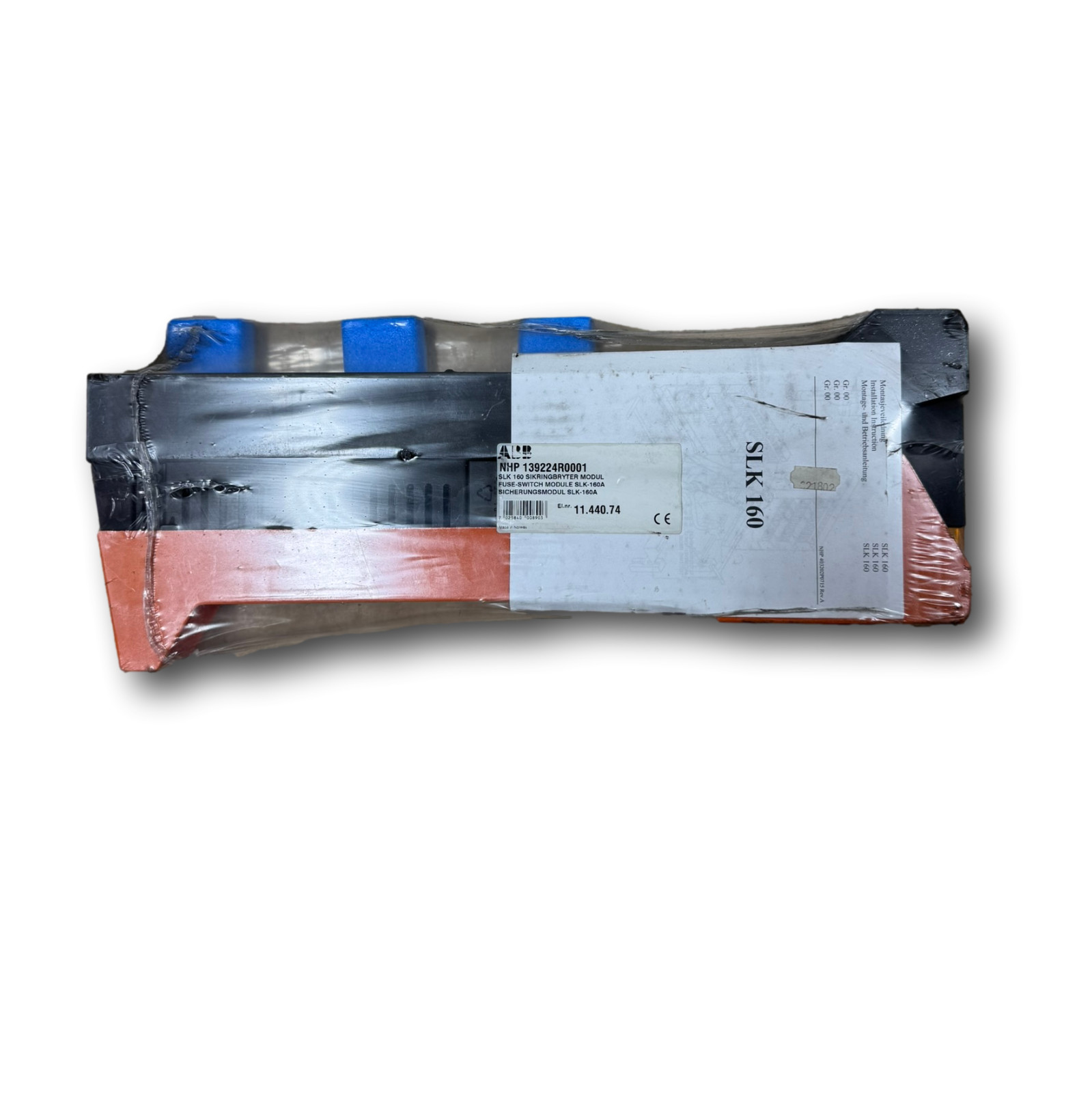 ABB 139224R0001 SLK 160A Fuse-Switch Module NHP (New Sealed) B186