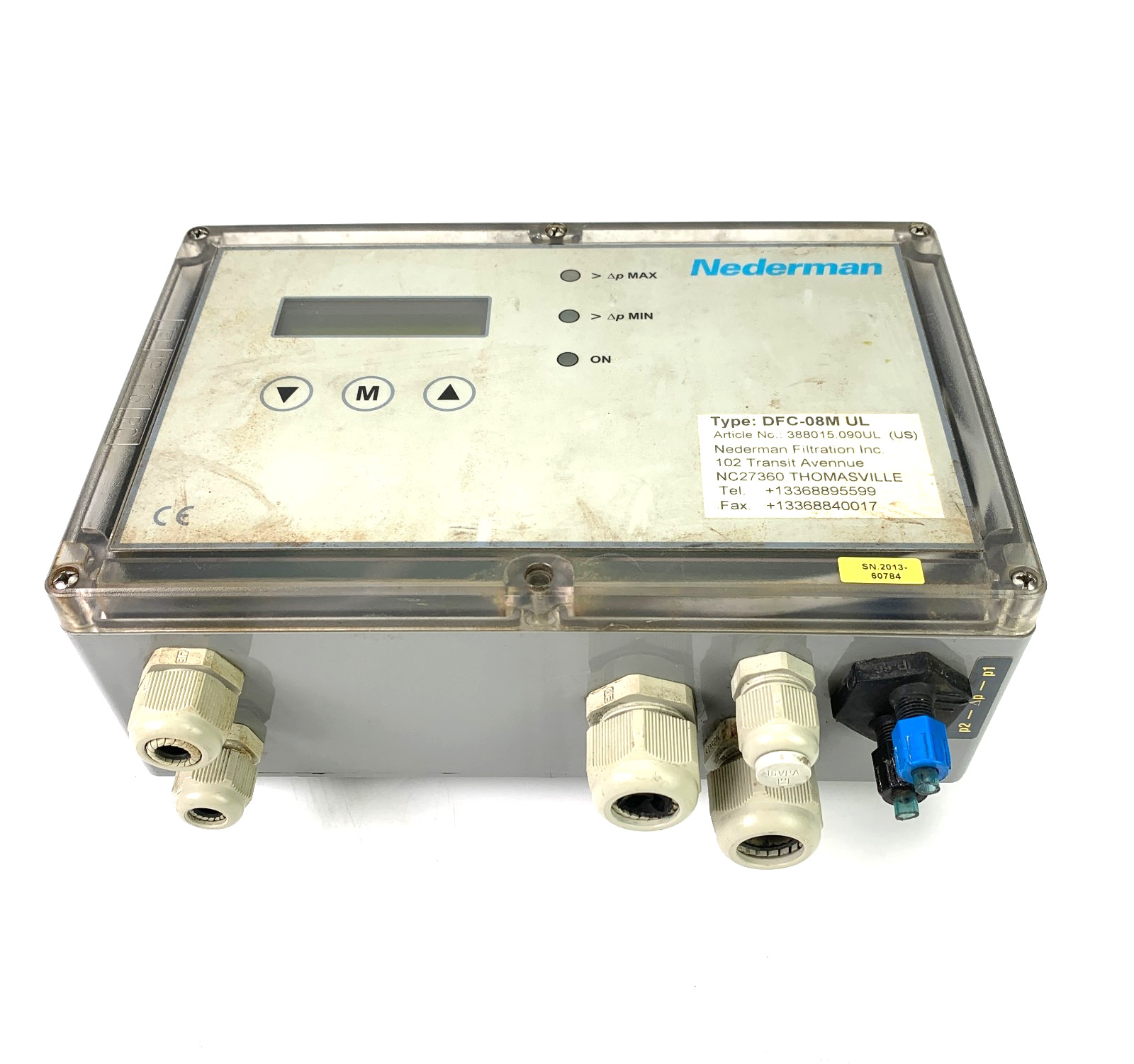 Nederman DFC-08M UL Filter Controller *25 Year US Seller*