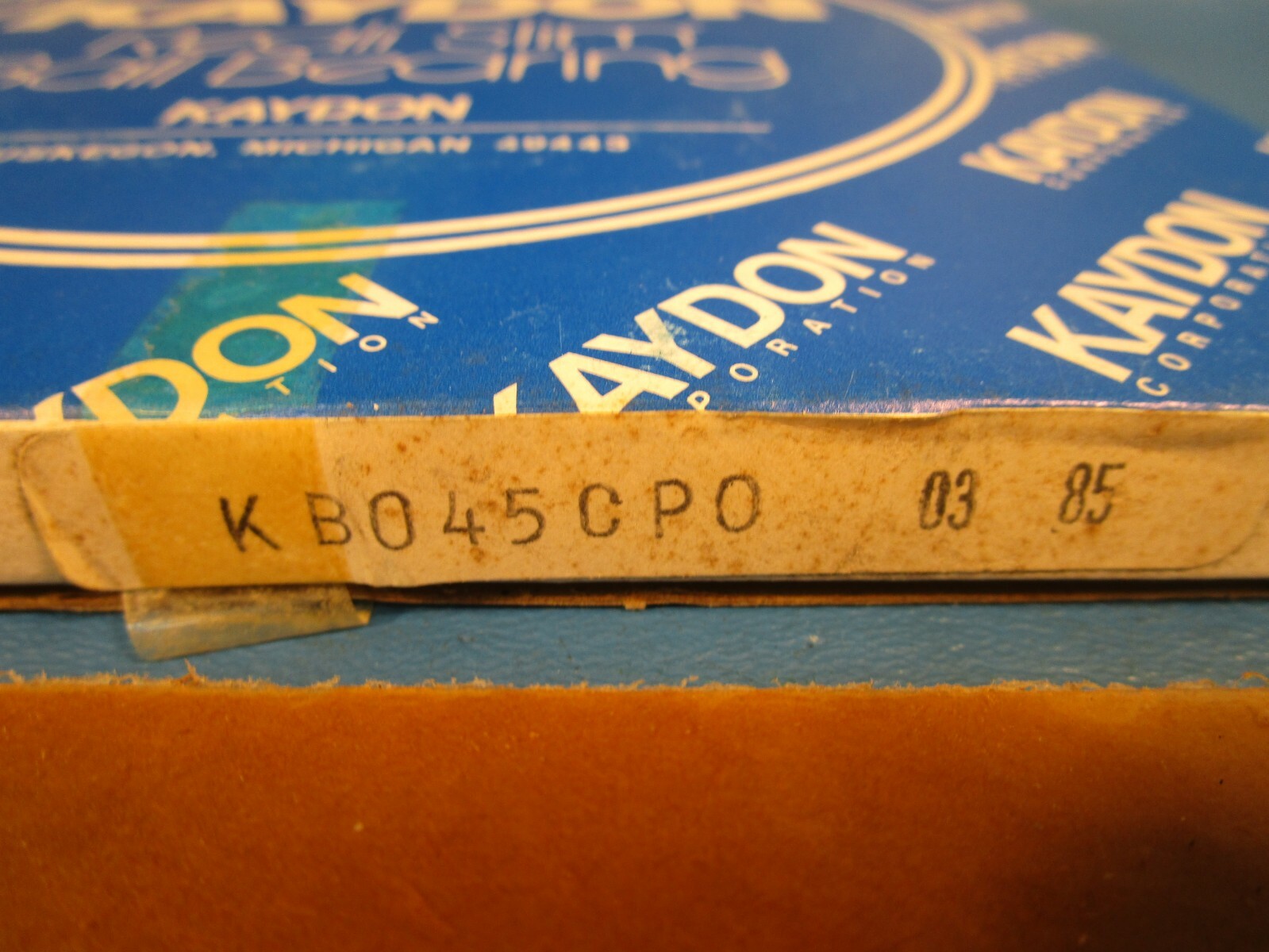 Kaydon, KB045CP0, Reali-Slim-Bearing, ID: 4.5 OD: 5.125 Width: 0.3125