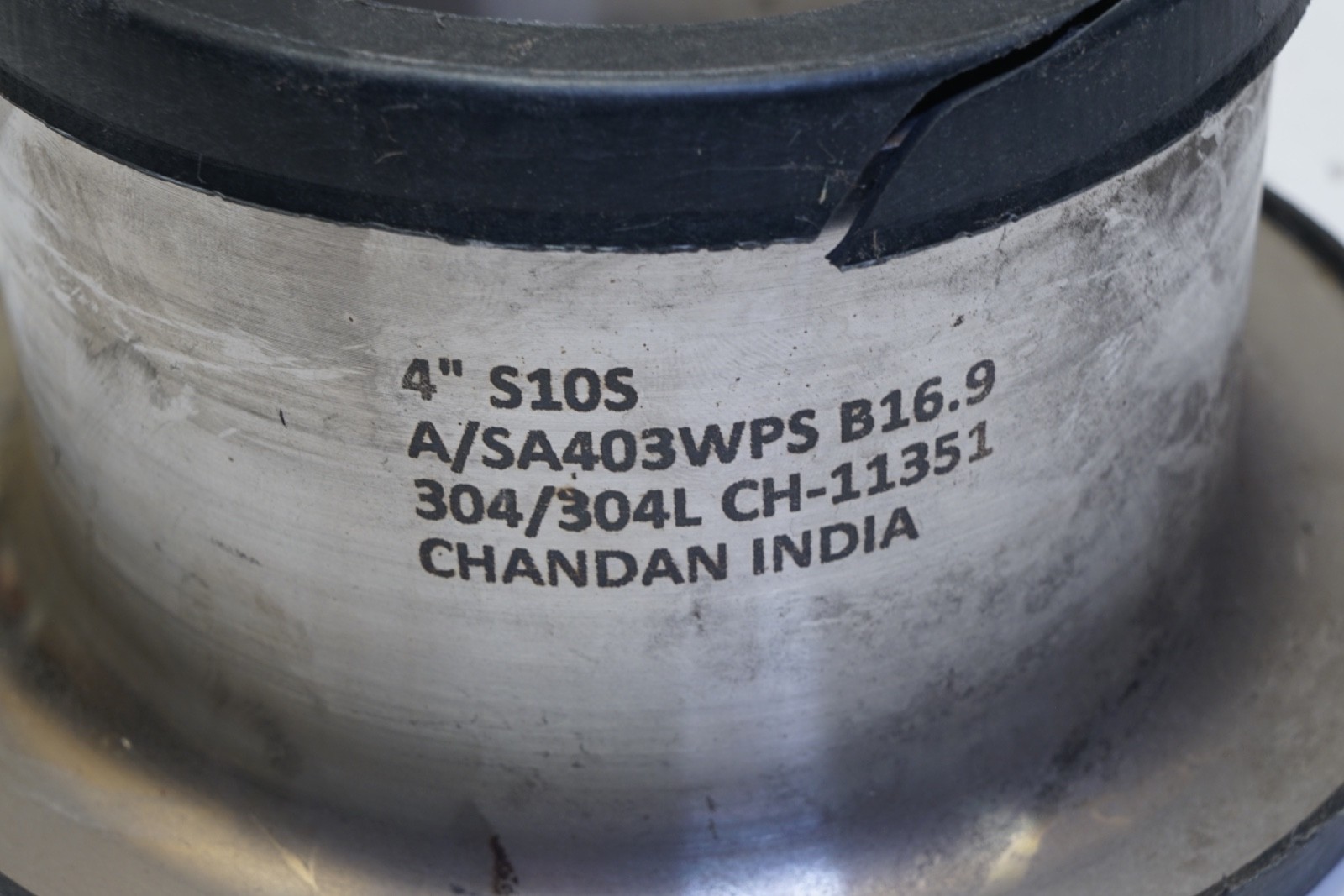 New Viraj 4″ S10S A/SA403 Wps B16.9 304/304L CH-11351 Stub End Fitting ShipsFREE