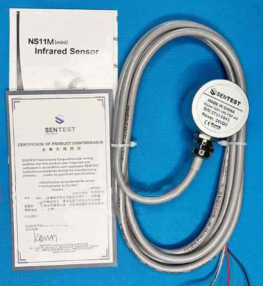 1Pcs New Infrared thermometer 0-500 NS11MLTSF-A2 Temperature sensor probe