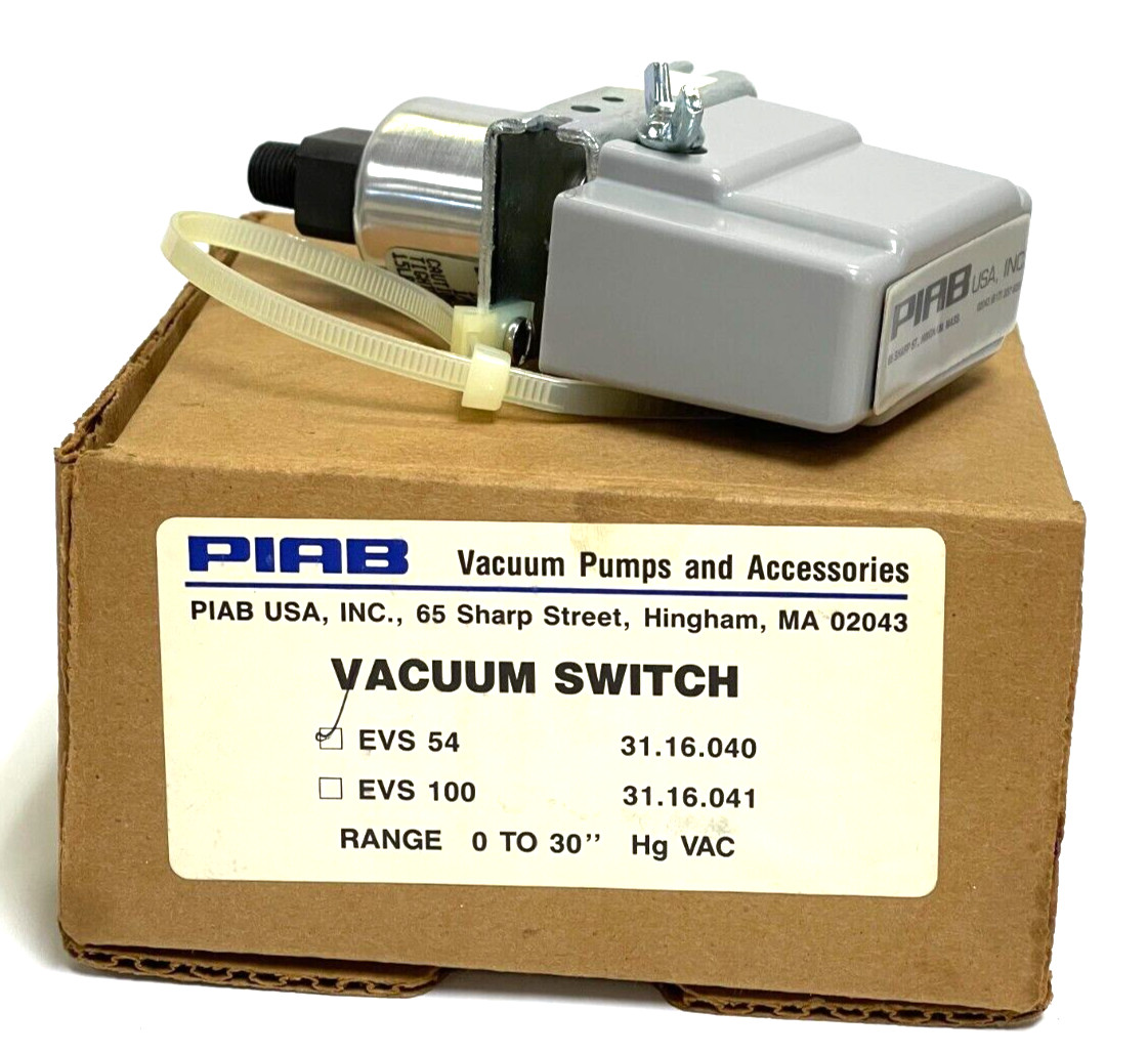 PIAB EVS-54 VACUUM SWITCH 480 VAC