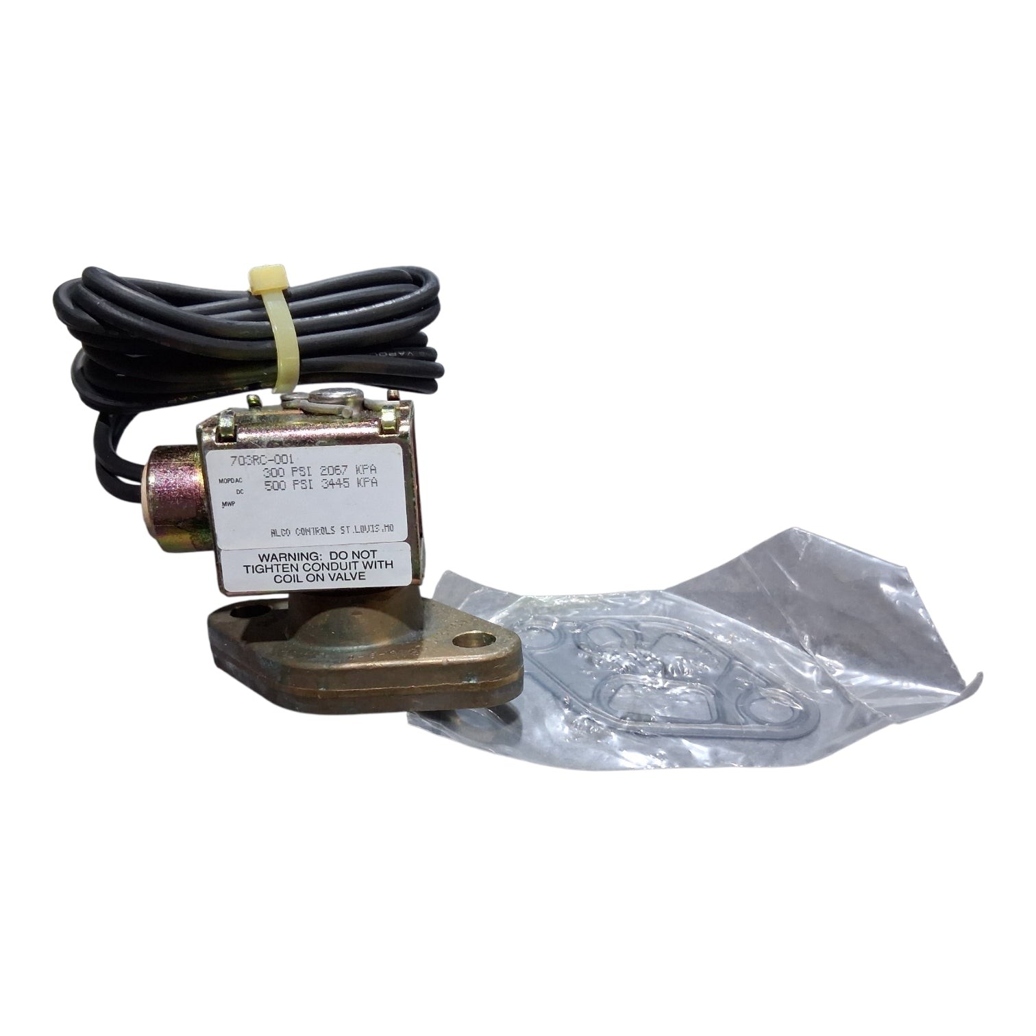 Copeland 998021203 — Unloader Valve & Coil Assembly (Models 4, 6, 8)