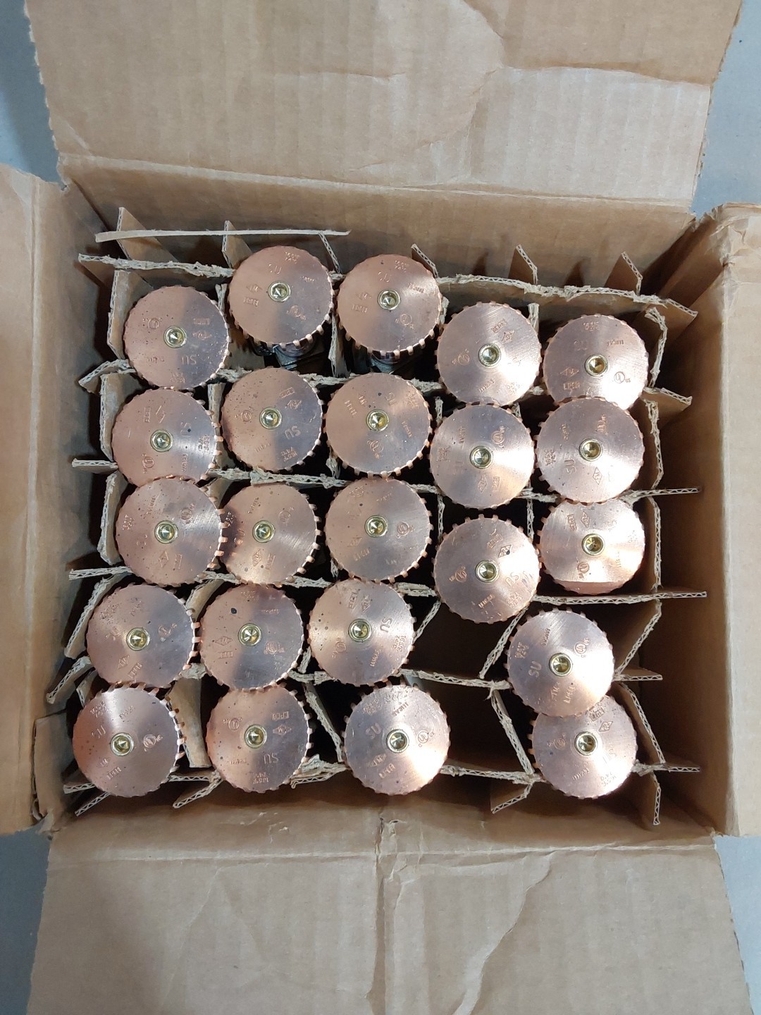 Part SU Upright Sprinkler Head TY3111 (Lot Of 23)