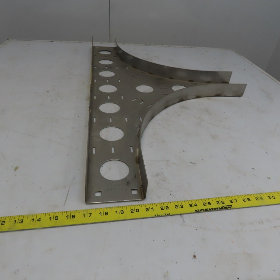 Cooper B-Line SS6CC-04-HT12 4″W 316 Stainless Steel Cable Tray Horizontal Tee