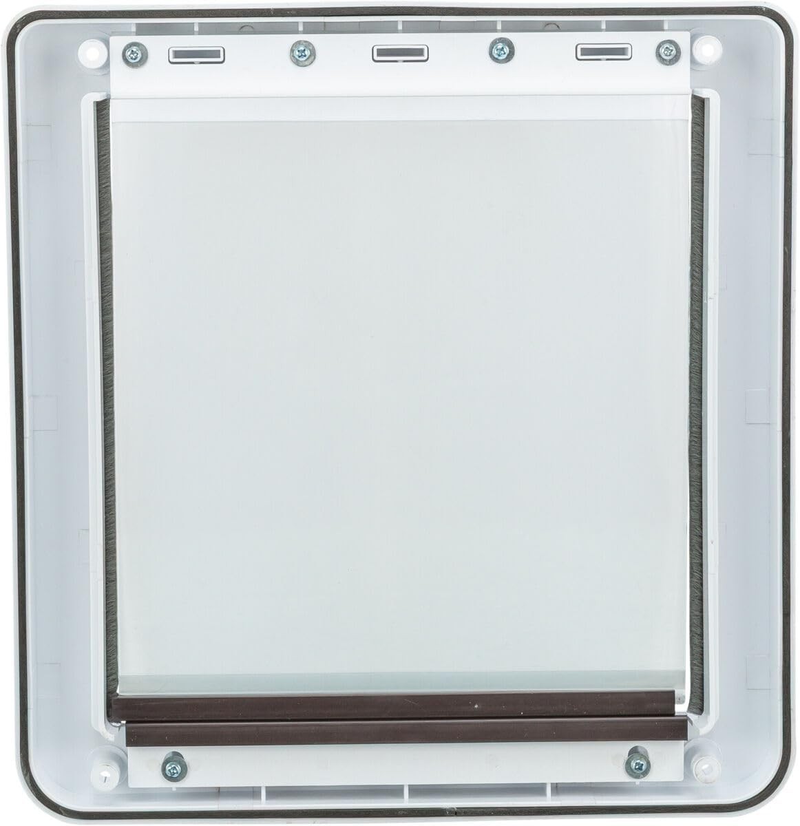 Trixie Pet Products 2-Way Locking Dog Door, Medium to X-Large Dogs, White