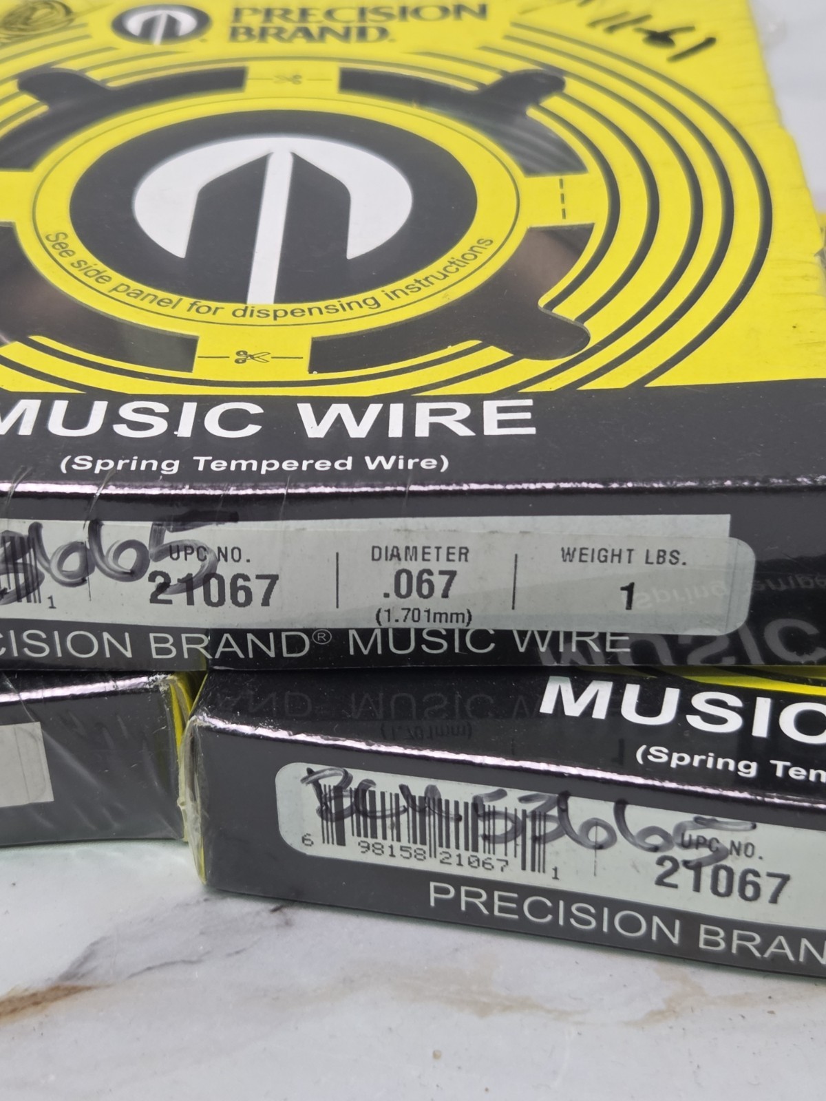 X3 Precision Brand Superior Quality Music Wire 1 Lb. .067 Diameter Roll 21067
