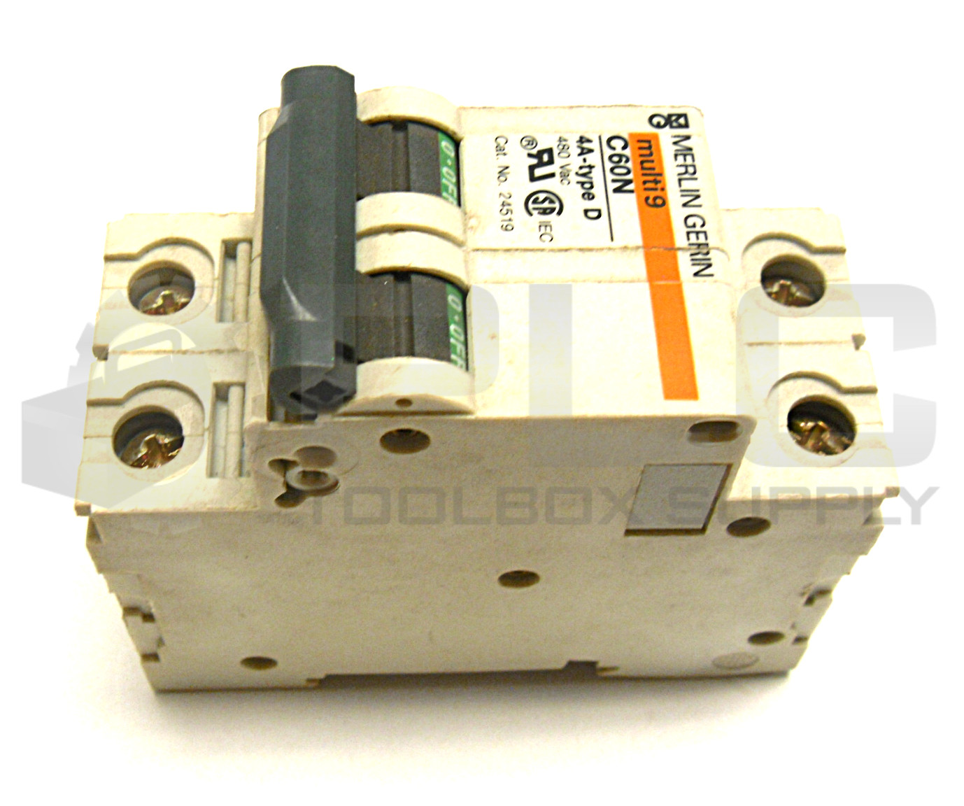 MERLIN GERIN 24518 2 POLE CIRCUIT BREAKER C60N 4A TYPE D
