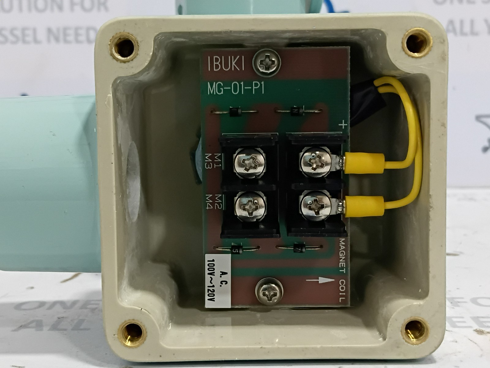 Ibuki 6-EV TYPE Coil For Air Horn AC100-120V, 0.4-1.0Mpa (Unused New)