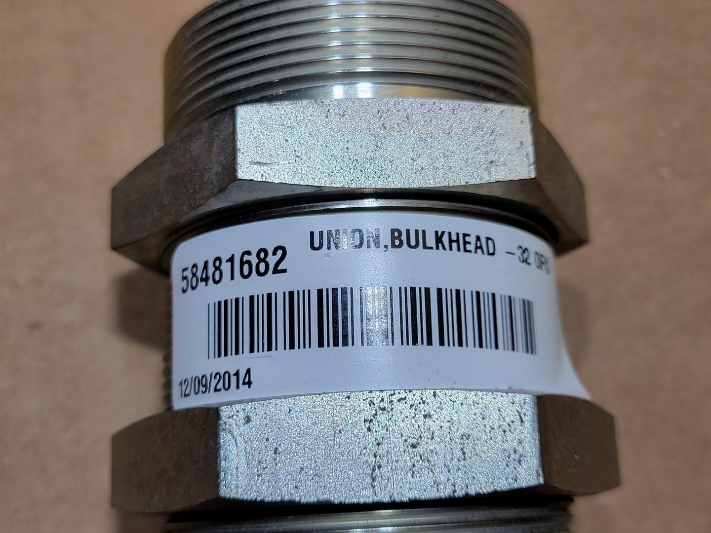SURPLUS NEW 2014 EPIROC 2658481682 Bulkhead Union – Heavy Machinery