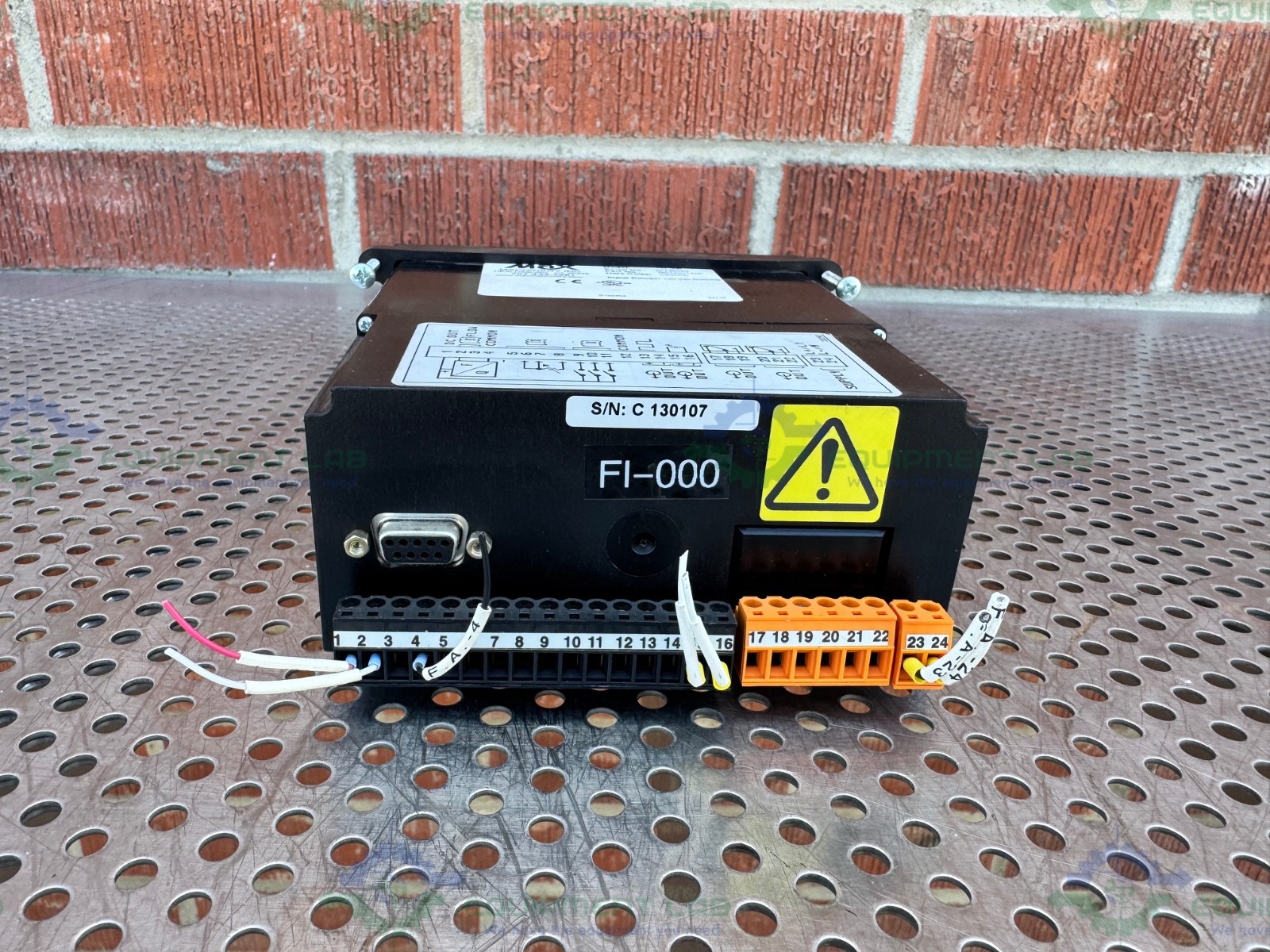 Max Machinery 121-200 Flow Indicator Controller 120 Vac 50/60 Hz