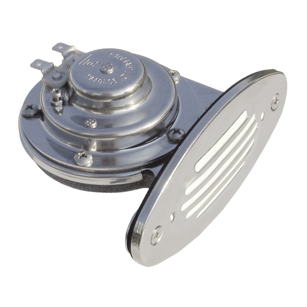 Schmitt Marine Mini Stainless Steel Single Drop-In Horn With Grill High