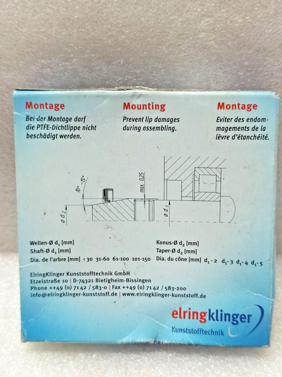 TANABE CPMPRESSOR A-151232 SHAFT SEAL & INTERNAL RING SET