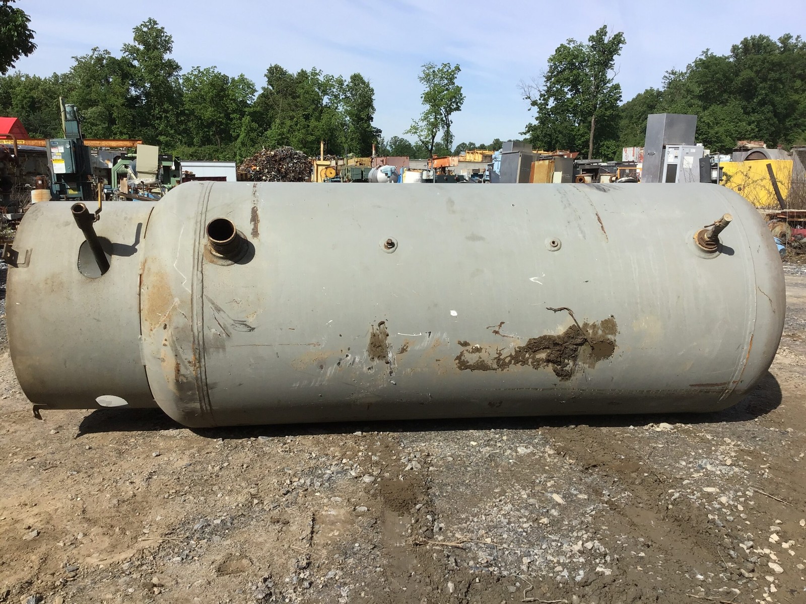 Brunner 64596L Engineering Pressure Vessel Compressed Air Receiver Tank 400 G…