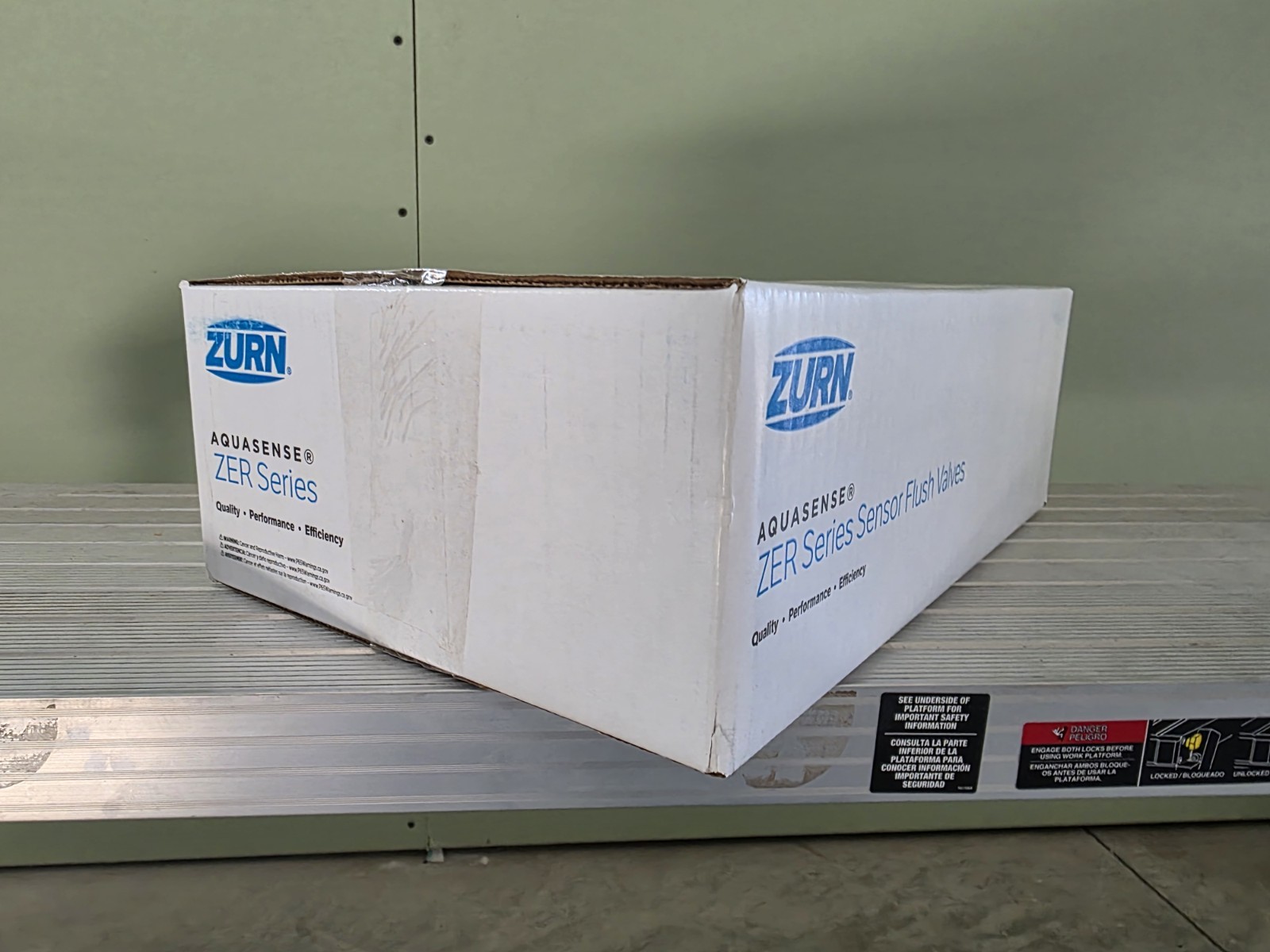 Zurn ZER6003AV-ULF-SM AquaSense 0.125 GPF Sensor Flush Valve