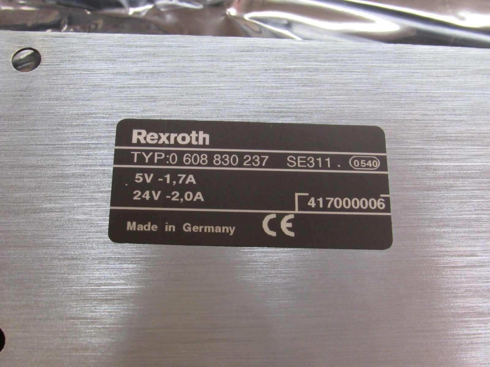 Rexroth Bosch 0608830237 0 608 830 237 tightening controller SE311