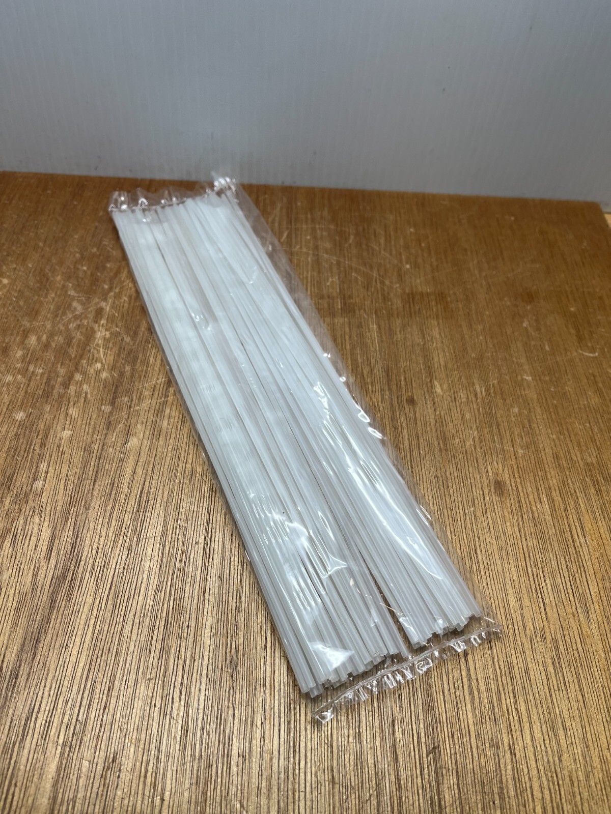 (Qty.50) 1/8″ Diameter X 12″ Length Clear PVC Welding Rod Type 1 USA Industrials