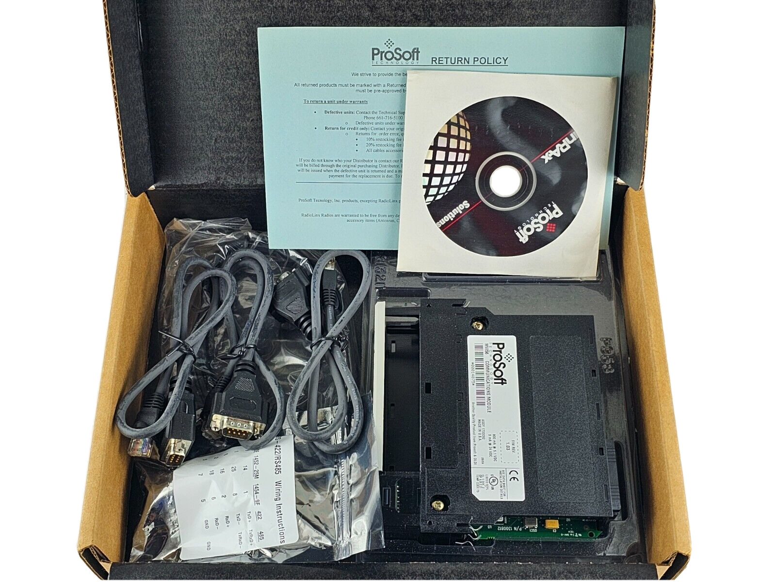Allen Bradley ProSoft MVI56 ControlLogix Modbus Comms Module MVI56MCM NEW
