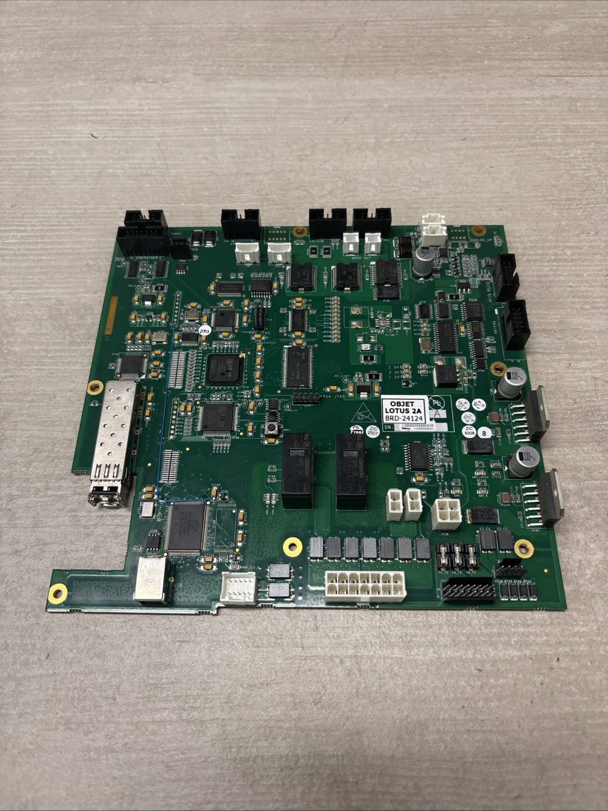 STRATASYS OBJET BRD-24124-R LOTUS 2A BOARD ASSY