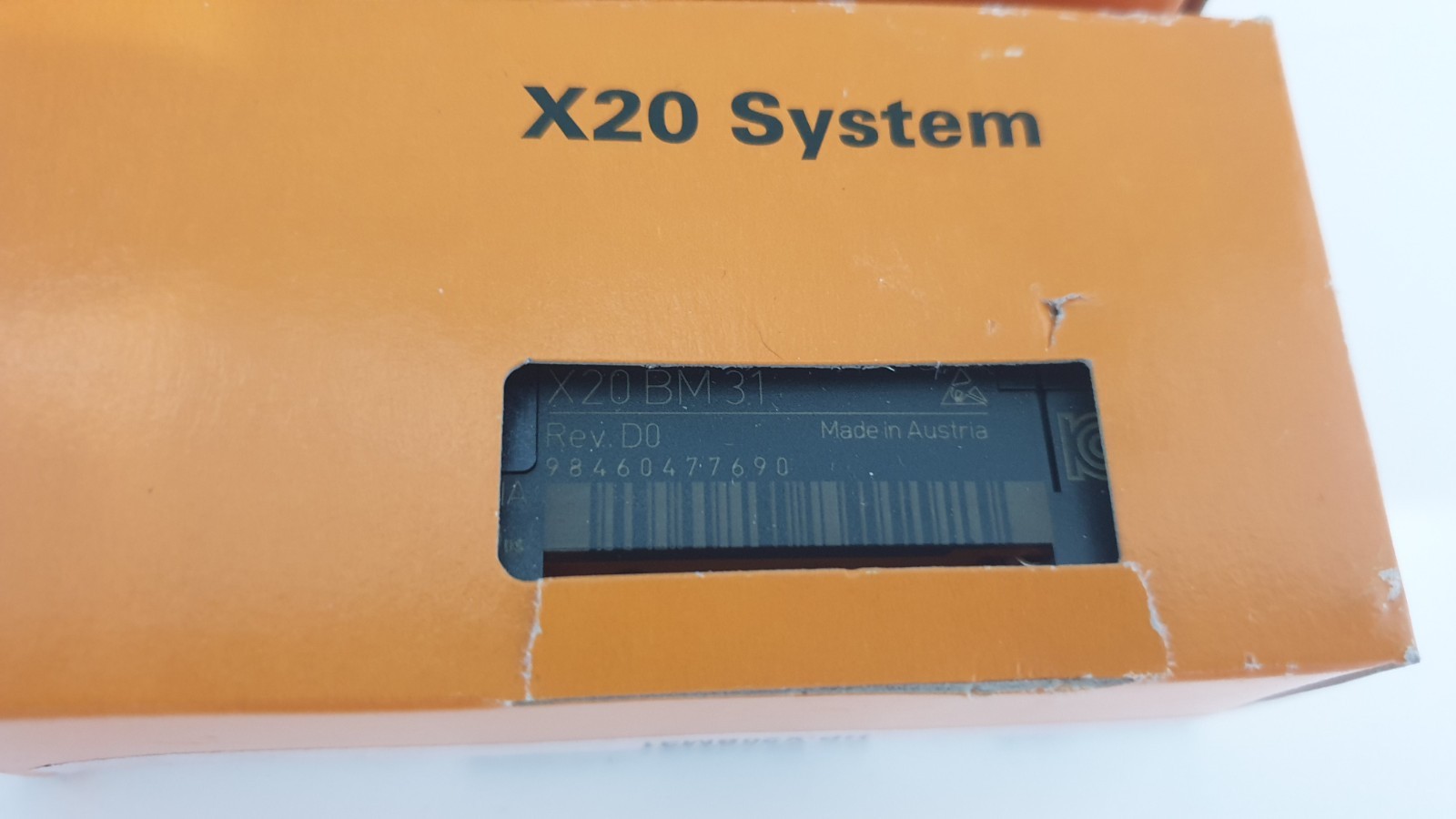 LOT OF 2 B&R Automation X20BM31 Bus Module | P/N: X20 BM 31 | Rev. D0