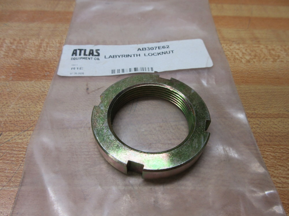 Atlas Equipment AB307E62 Labyrinth Locknut
