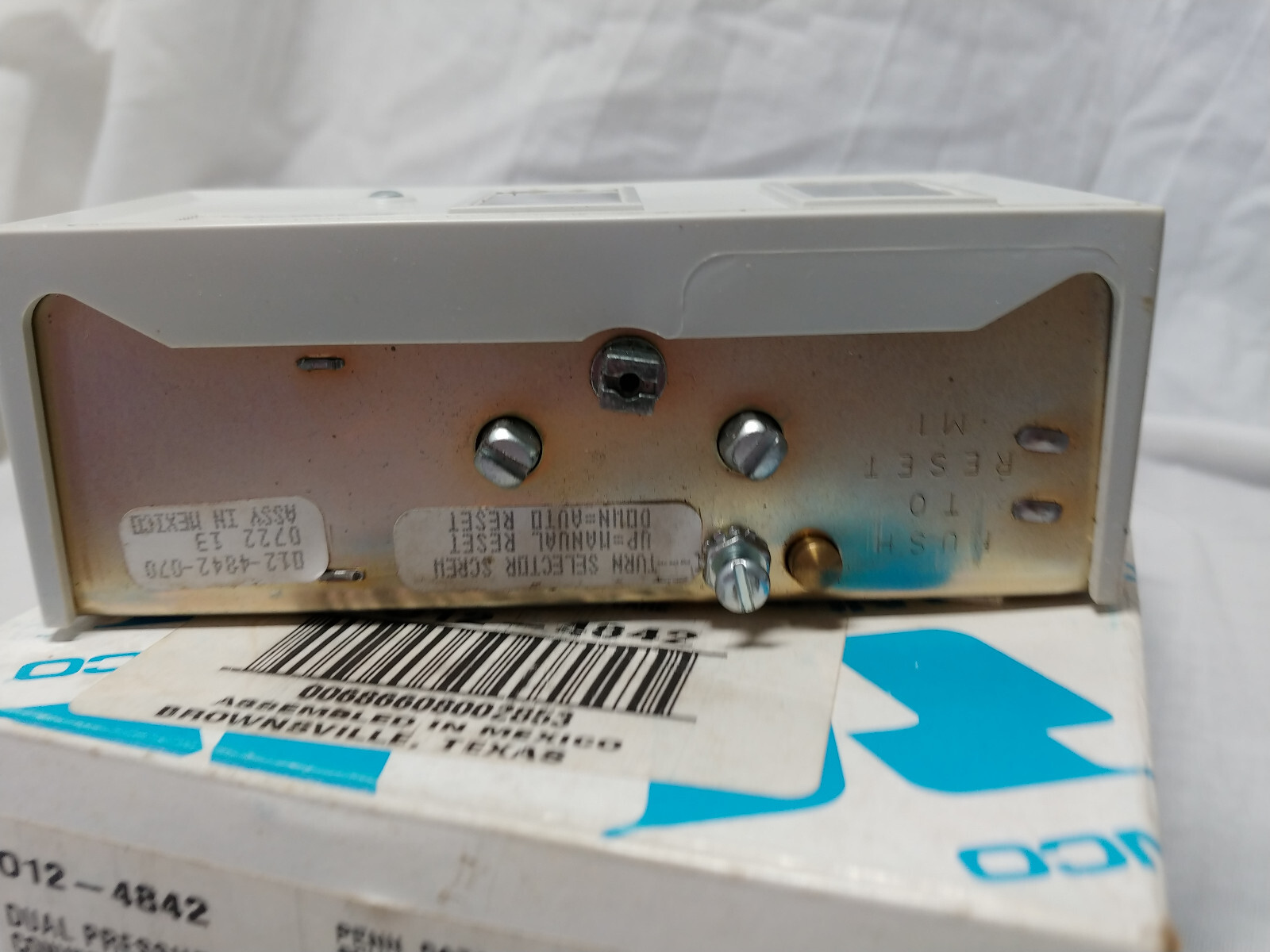 RANCO O12-4842 / O124842 Dual Pressure Control Convertible Reset