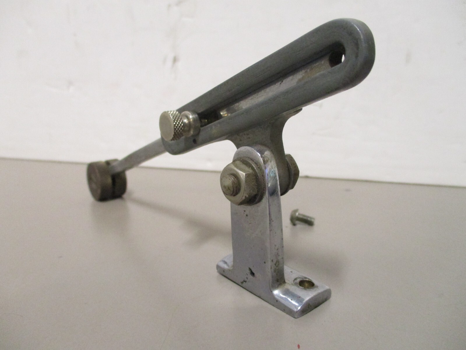 Depth Guide Arm and Mount for Vintage Wolf Model R Electric Fabric Cutter