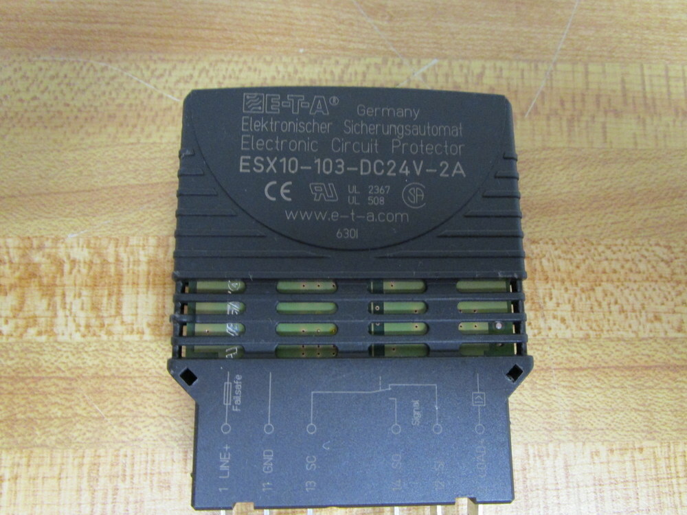 ETA ESX10-103-DC24V-2A Circuit Breaker ESX10103DC24V2A