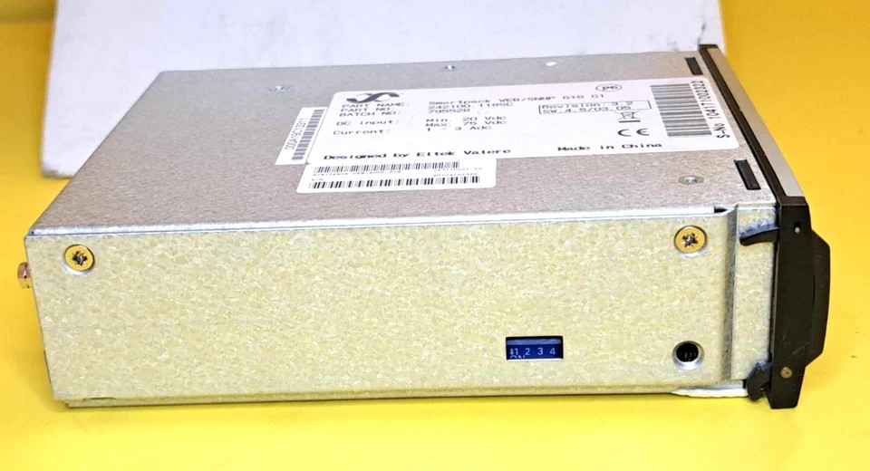 🔥DEFECTIVE🔥 SMARTPACK WEB/SNMP G1 CS7110021 ADVANCED POWER SYSTEM CONTROLLER