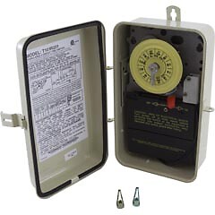 Intermatic T101R201 NEMA 3R Steel Case 125 VAC 60 Hz 40 Amp SPST Electromechanic