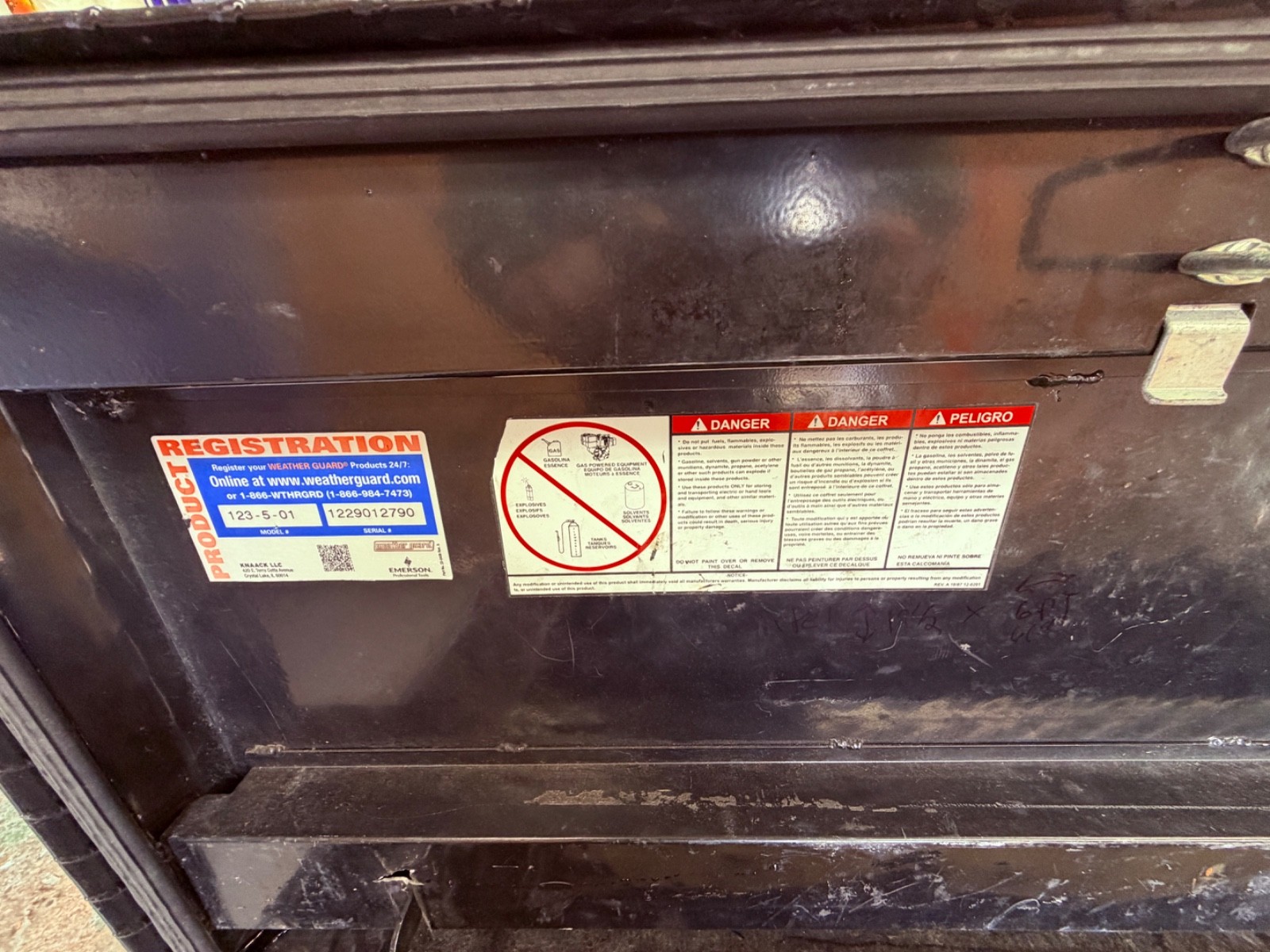 Weather Guard Tool Box