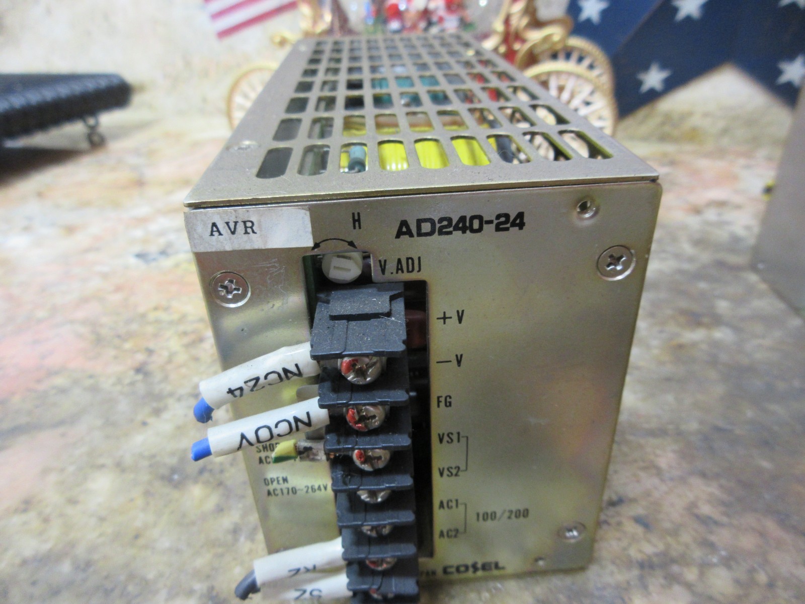 OKUMA COSEL POWER SUPPLY AD240-24 WARRANTY EACH 1