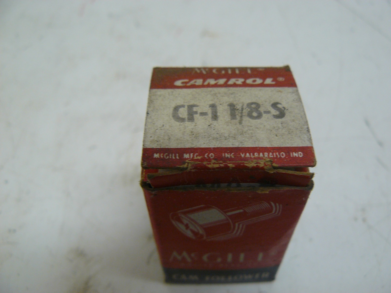 NEW MCGILL CF-1-1/8-S CAM FOLLOWER BEARING SEALED 1-1/8IN OD