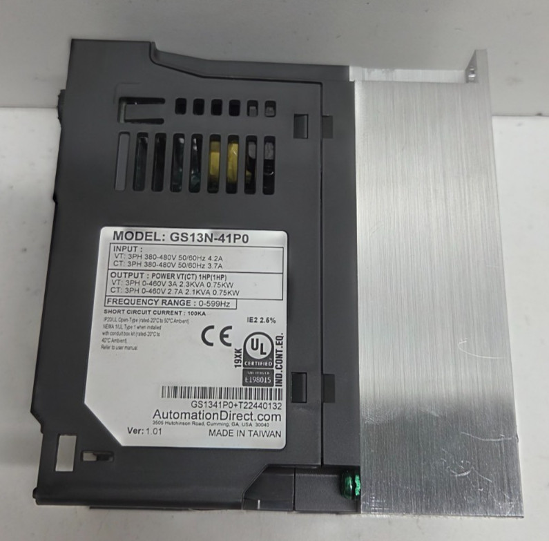 GUARANTEED! AUTOMATIONDIRECT 460V 1HP DURAPULSE GS10 AC MICRO DRIVE GS13N-41P0