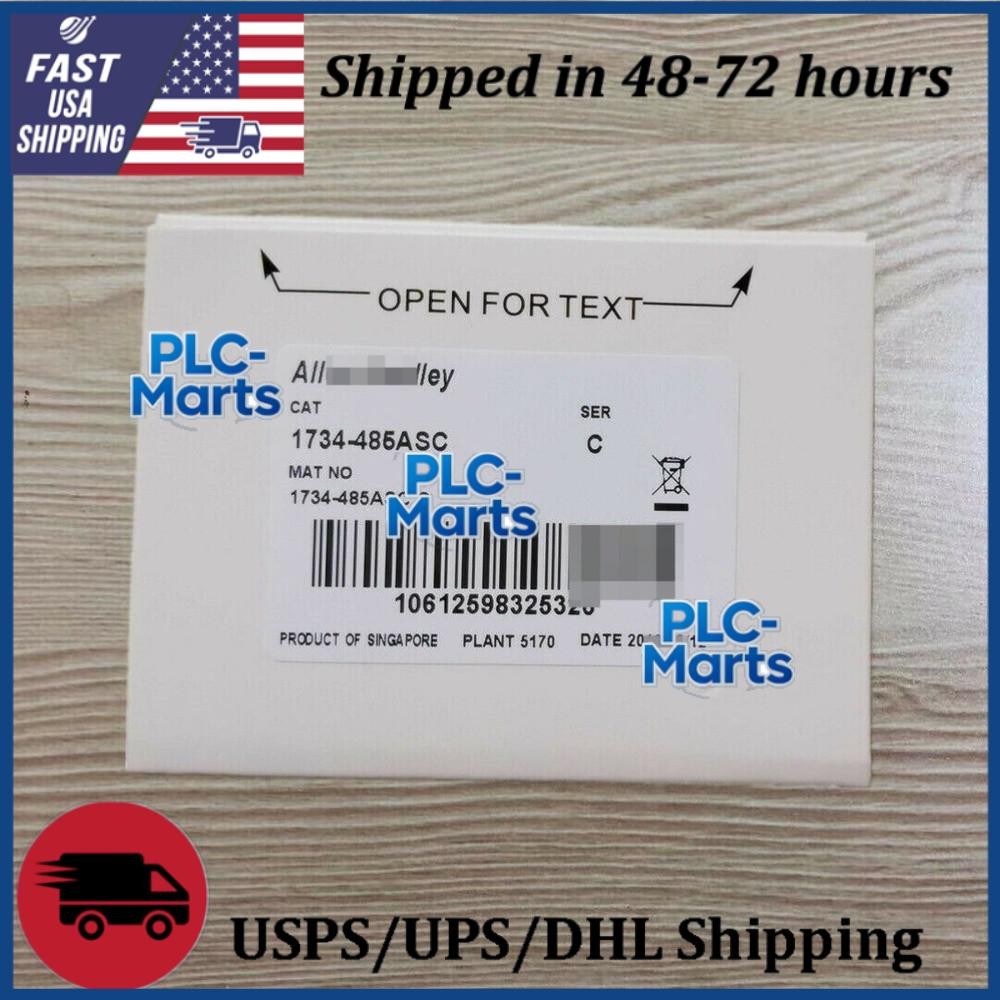 1734-485ASC /C AB I/O RS-485/RS-422 ASCII Interface New Fast Shipping