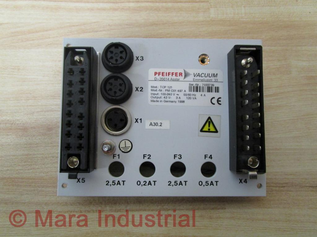 Pfeiffer Vacuum PM C01 497 A Front Panel Only