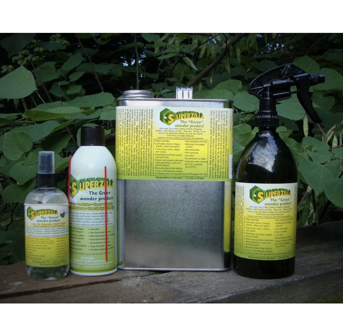 300 ML (10.14 oz) Aerosol Can of Superzilla The Green Wonder Product
