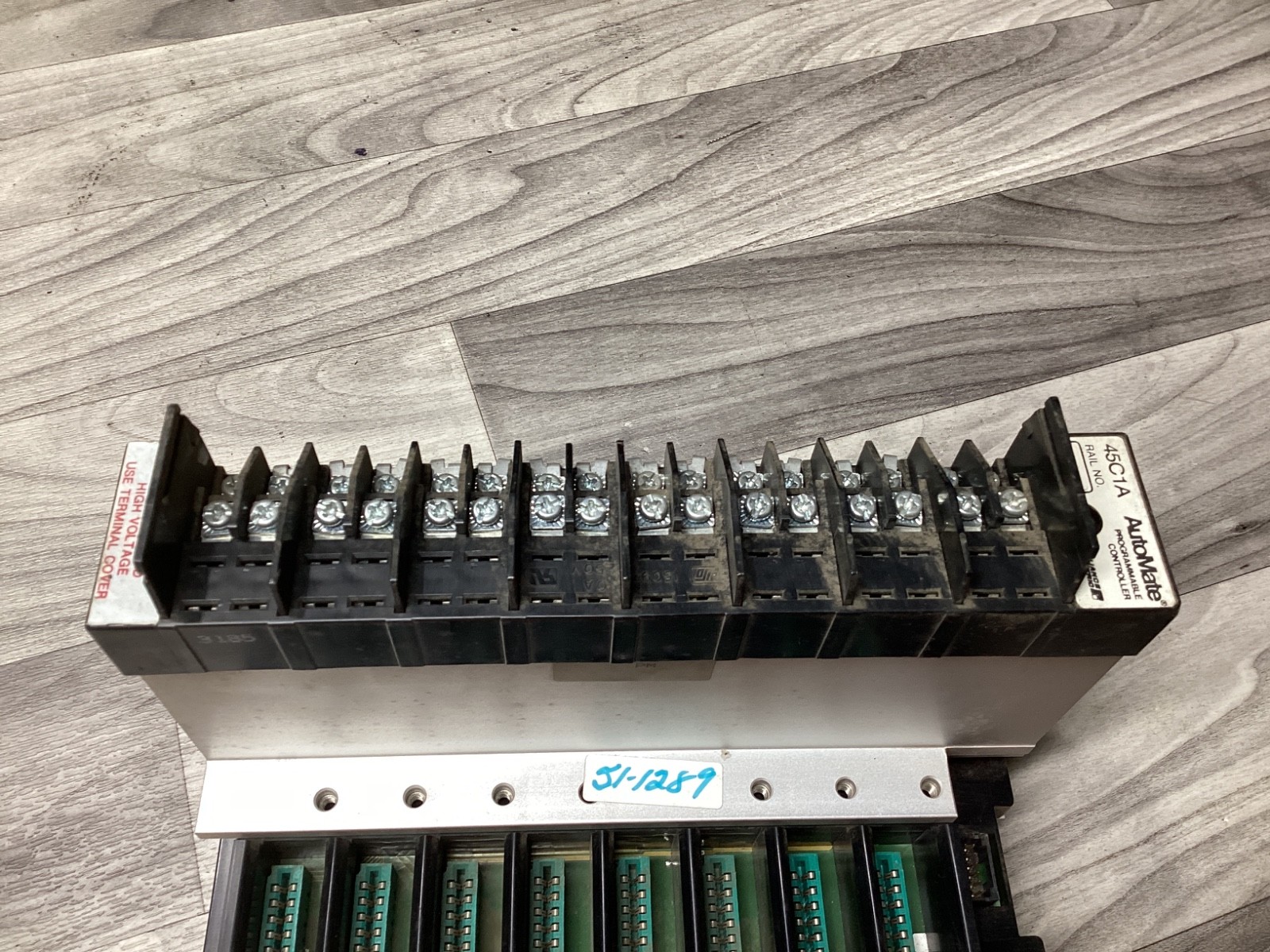 RELIANCE ELECTRIC AUTOMATE 45C1A PROGRAMMABLE CONTROLLER #115D114PR5*SI